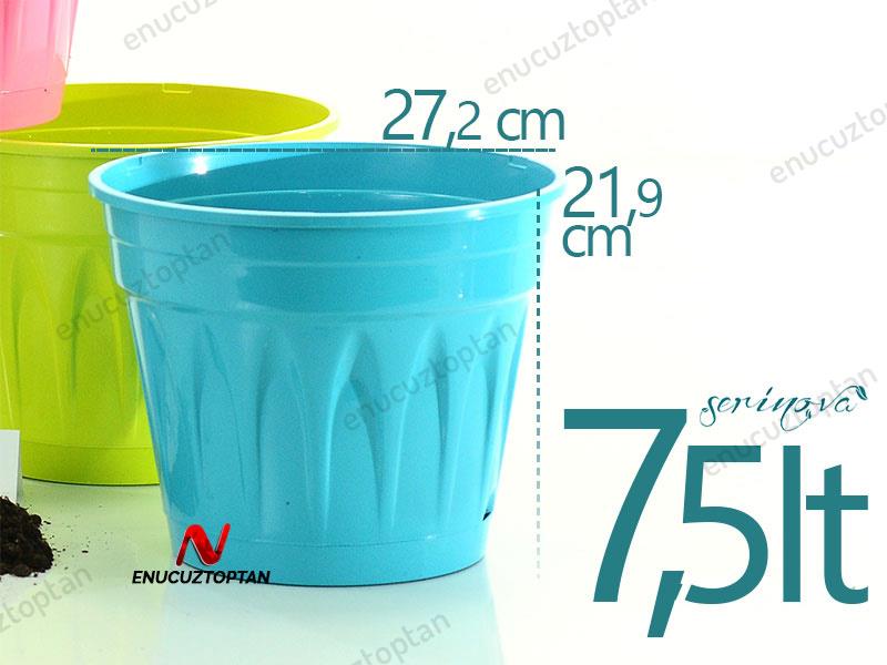Serinova R007 Revak Saksı 7.5 Litre | ID1345