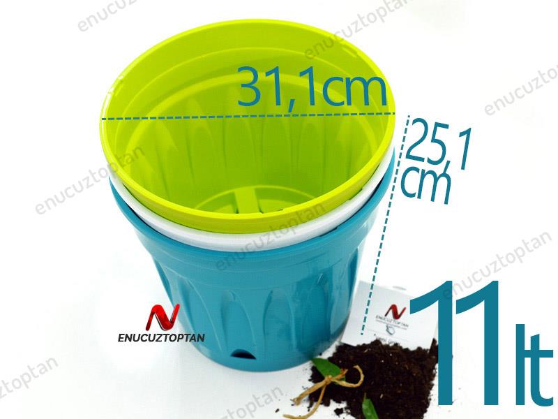 Serinova R008 Revak Saksı 11 Litre | ID1346