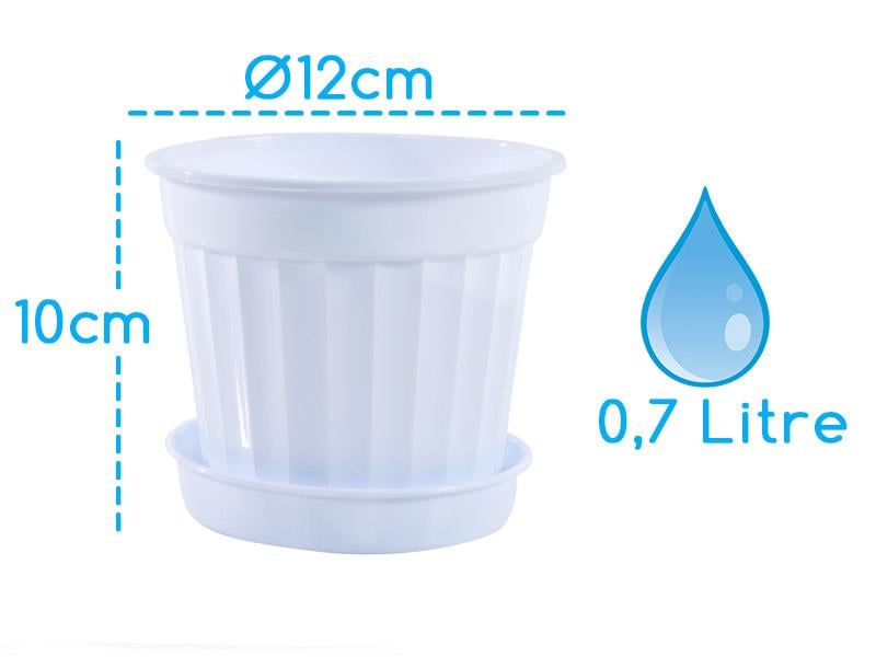 Serinova S203 Klasik Salon Küçük Saksı No:3 0,7Litre | ID4738