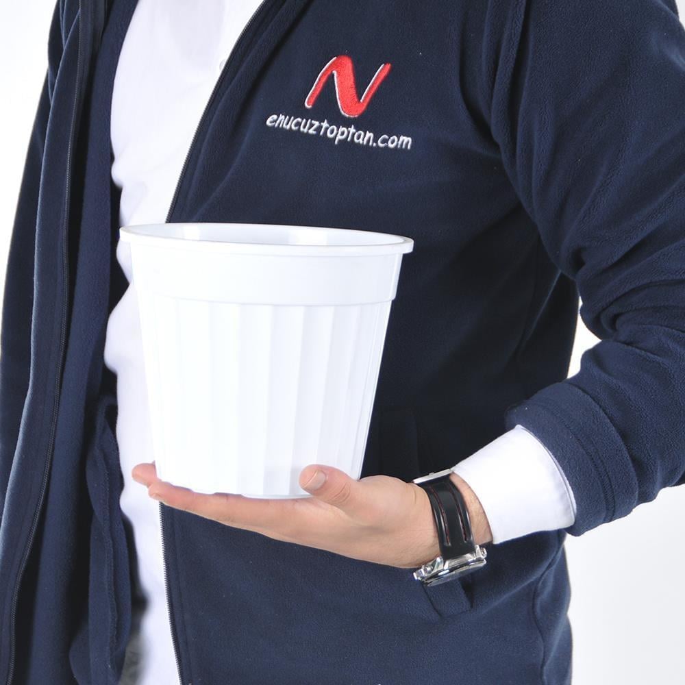 Serinova S206 Klasik Salon Çiçek ve Bitki Saksısı No:6 - 3 Litre | ID2873