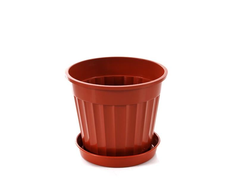 Serinova S206 Klasik Salon Çiçek ve Bitki Saksısı No:6 - 3 Litre | ID2873