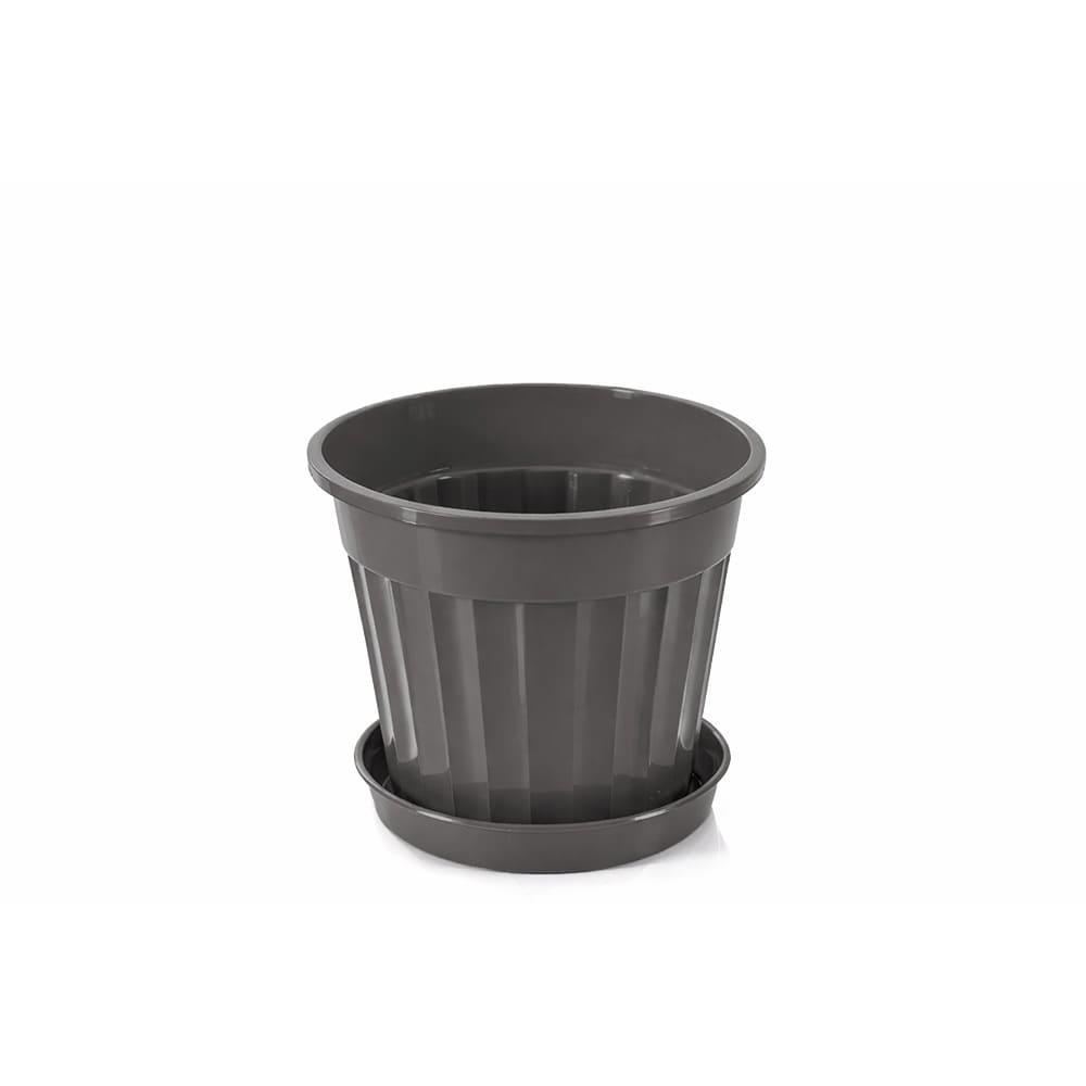 Serinova S206 Klasik Salon Çiçek ve Bitki Saksısı No:6 - 3 Litre | ID2873
