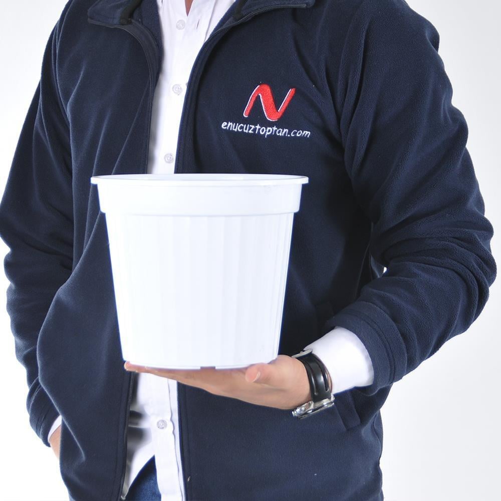 Serinova S208 Klasik Salon Çiçek ve Bitki Saksısı No:8 - 5.5 Litre | ID2875