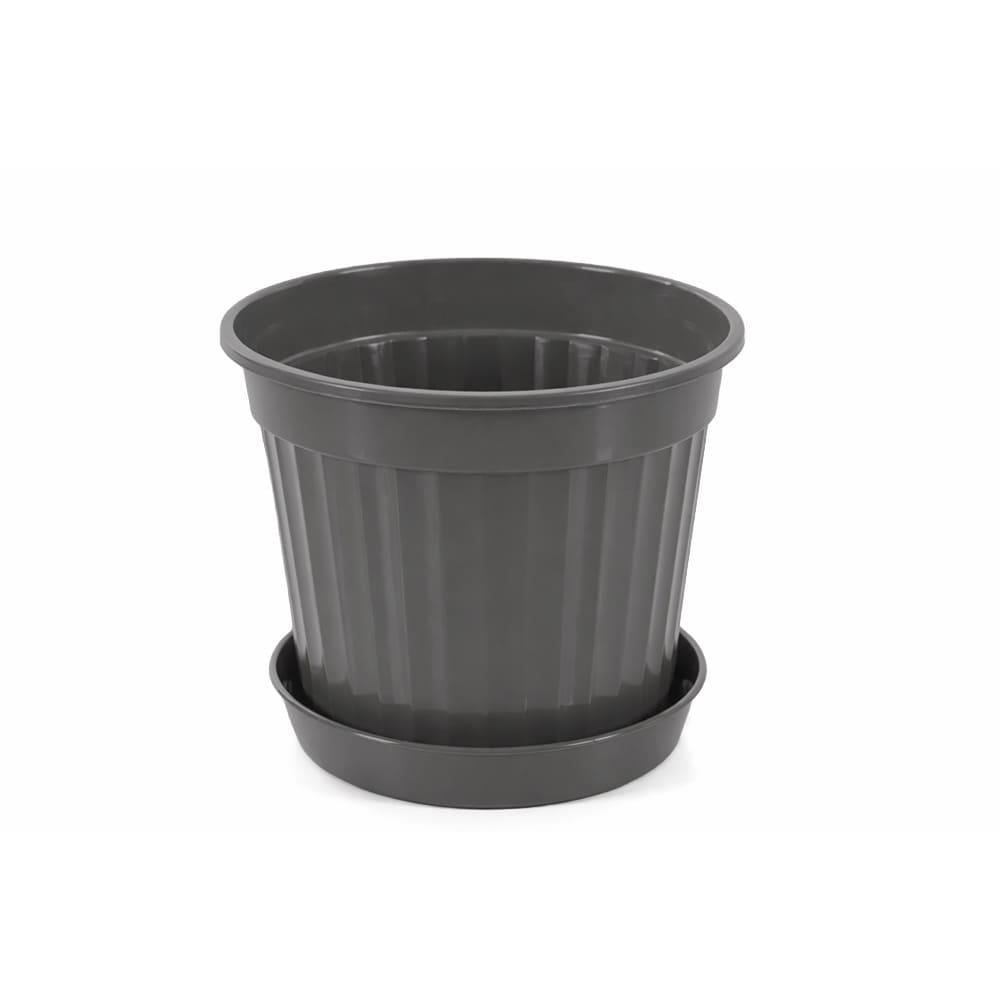 Serinova S208 Klasik Salon Çiçek ve Bitki Saksısı No:8 - 5.5 Litre | ID2875