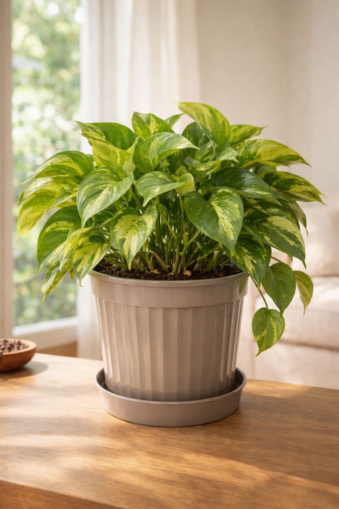 Serinova S209 Klasik Salon Çiçek ve Bitki Saksısı No:9 - 8.5 Litre | ID2876