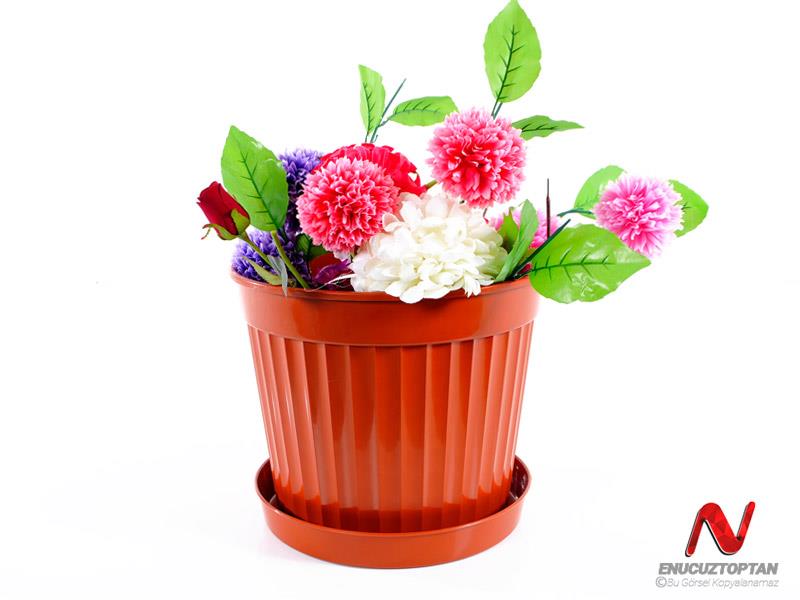 Serinova S212 Klasik Salon Saksı Yukka Benjamin Saksısı No:12 25Litre | ID4740
