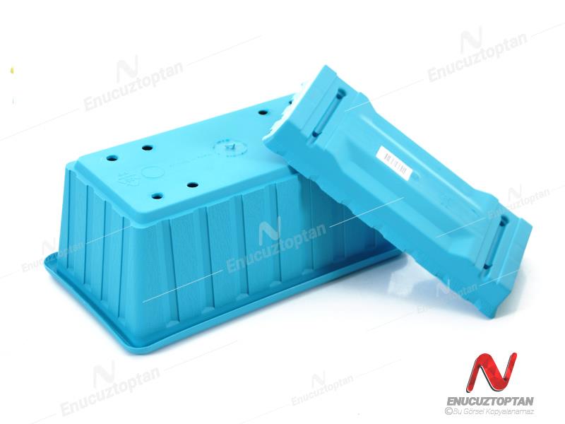 Serinova S231 Klasik Balkon Çiçek ve Bitki Saksısı No:1 - 4.3 Litre | ID2878