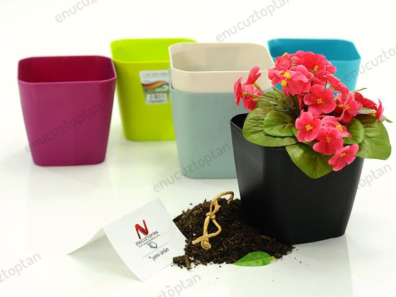 Serinova SF02 Safir Kare Saksı 1.8 Litre | ID1359