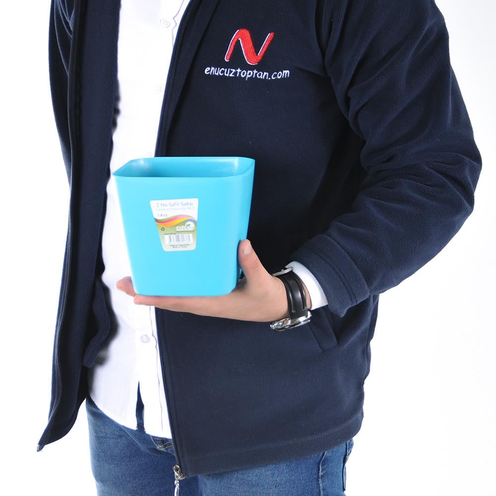 Serinova SF02 Safir Kare Saksı 1.8 Litre | ID1359