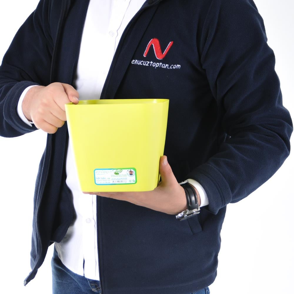 Serinova SF03 Safir Kare Saksı 3.4 Litre | ID1360