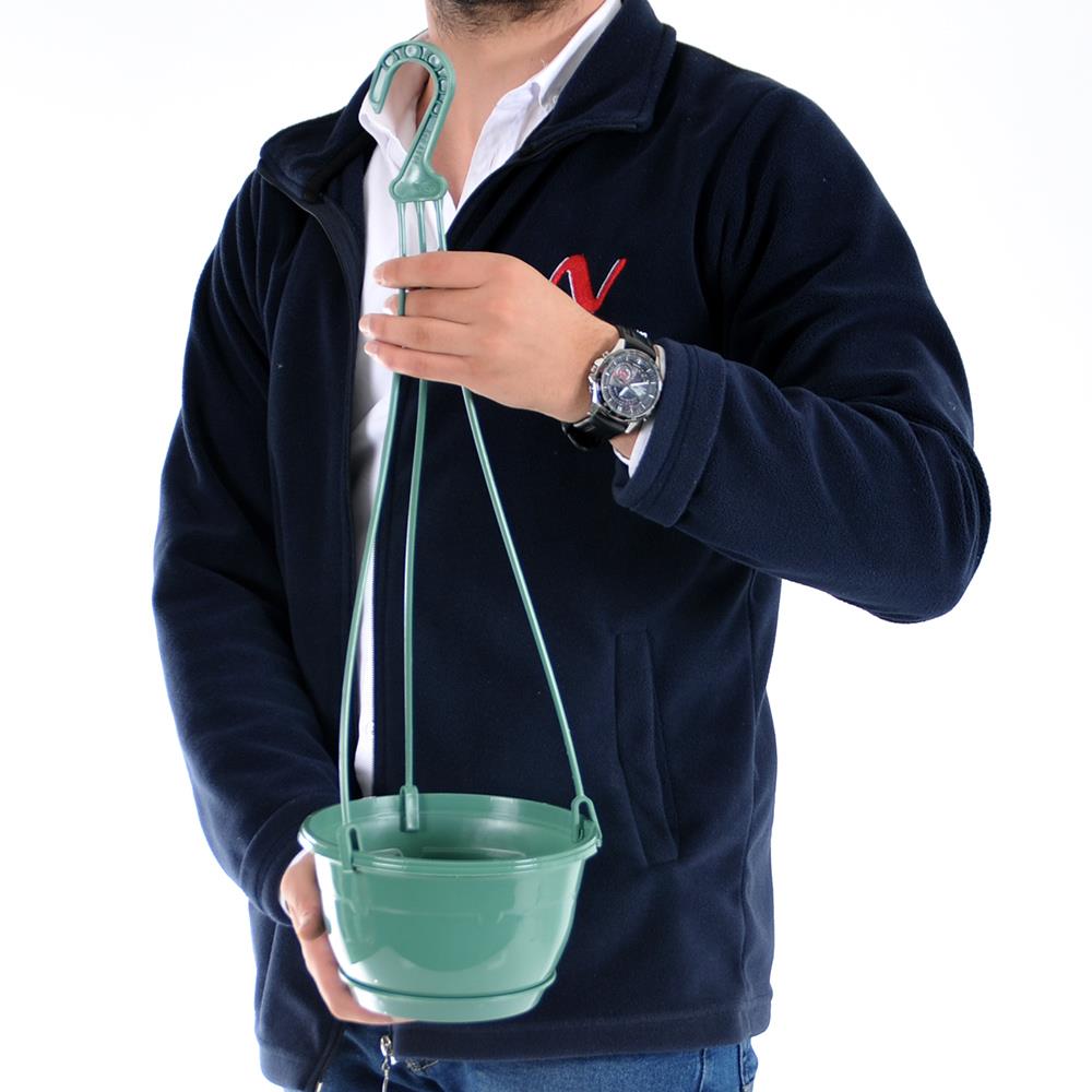 Serinova SM01 Askılı Safir Makrome Saksı 1.7 Litre | ID1438