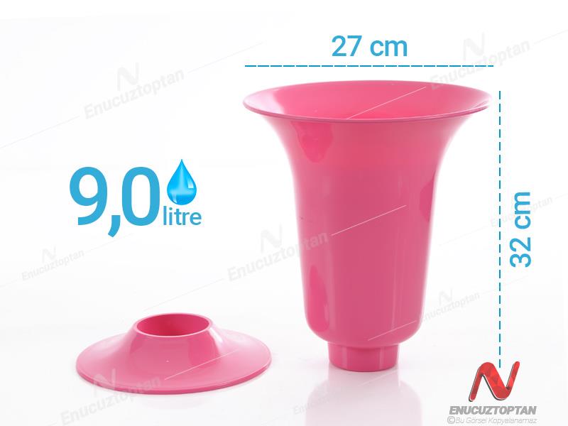 Serinova V001 Kesme Çiçek ve Bitki Vazosu No:1 - 9 Litre | ID2881