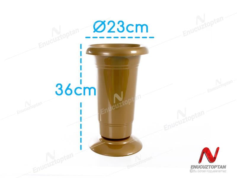 Serinova V002 Dik Kesme Çiçek Vazosu No:2 7 Litre Dik Yüksek |  ID4754 