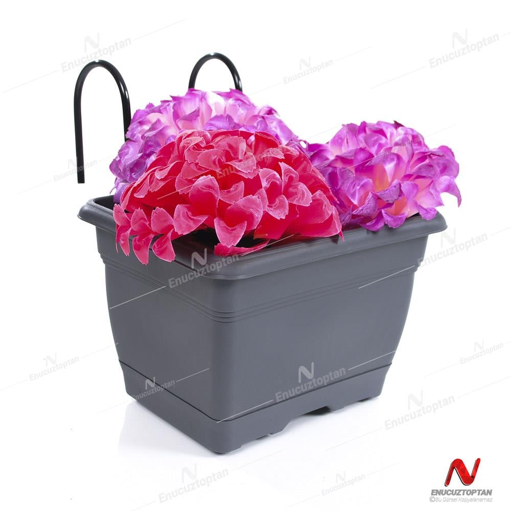 Serinova V600KA İstanbul Askılı Villa Balkon Saksı 2.75 Litre | ID5499