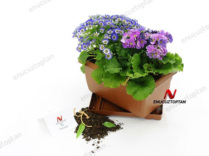 Serinova V610 Villa Balkon Saksı 6 Litre | ID1371