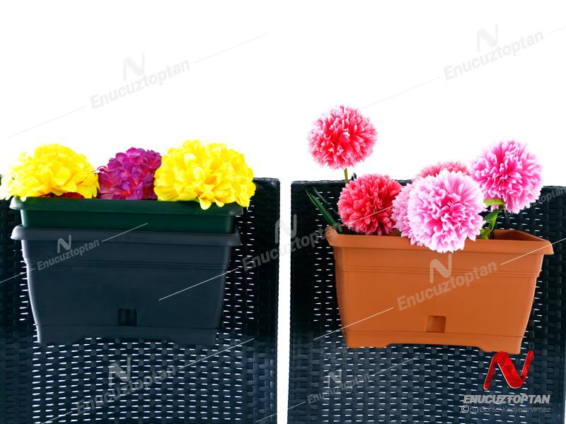 Serinova V610VA Villa Askılı Balkon Saksı 6 Litre | ID2946