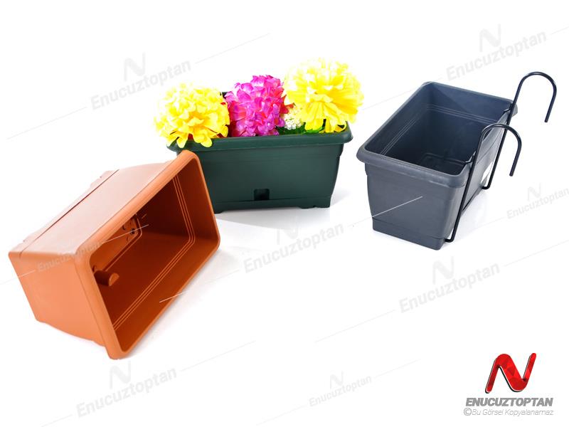 Serinova V610VA Villa Askılı Balkon Saksı 6 Litre | ID2946
