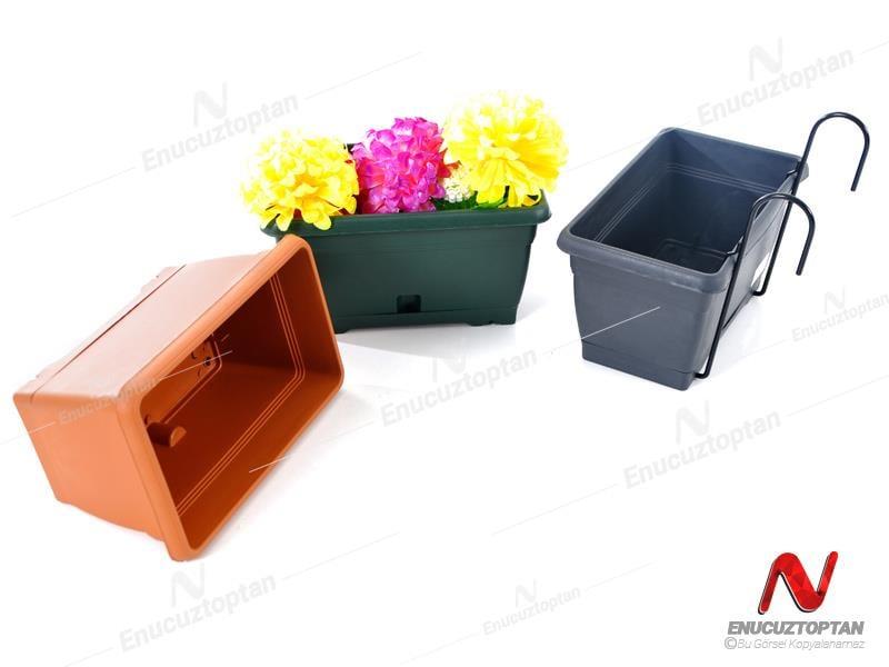 Serinova V610VA Villa Askılı Balkon Saksı 6 Litre | ID2946