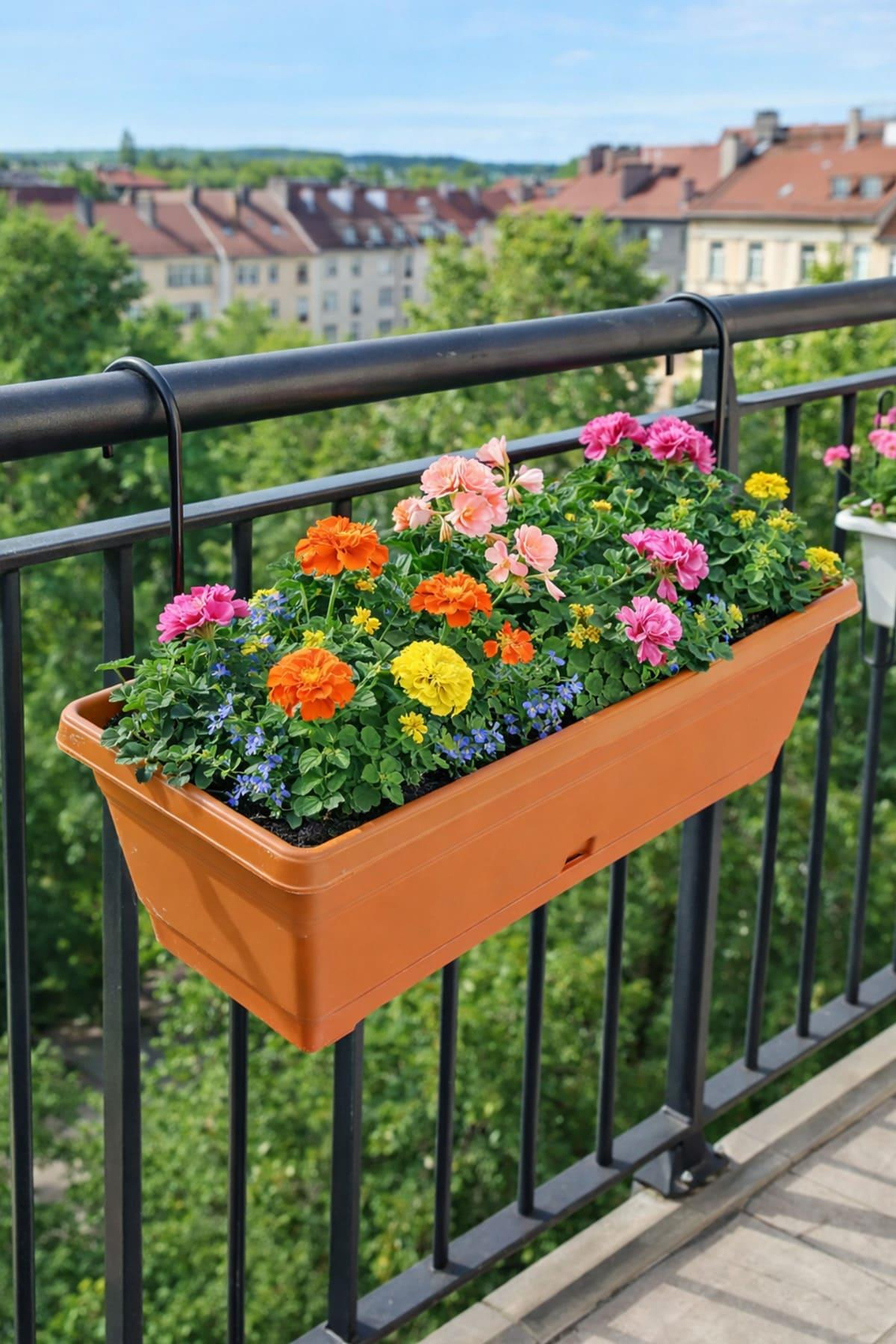 Serinova V620VA Villa Askılı Balkon Saksı 10 Litre | ID2947