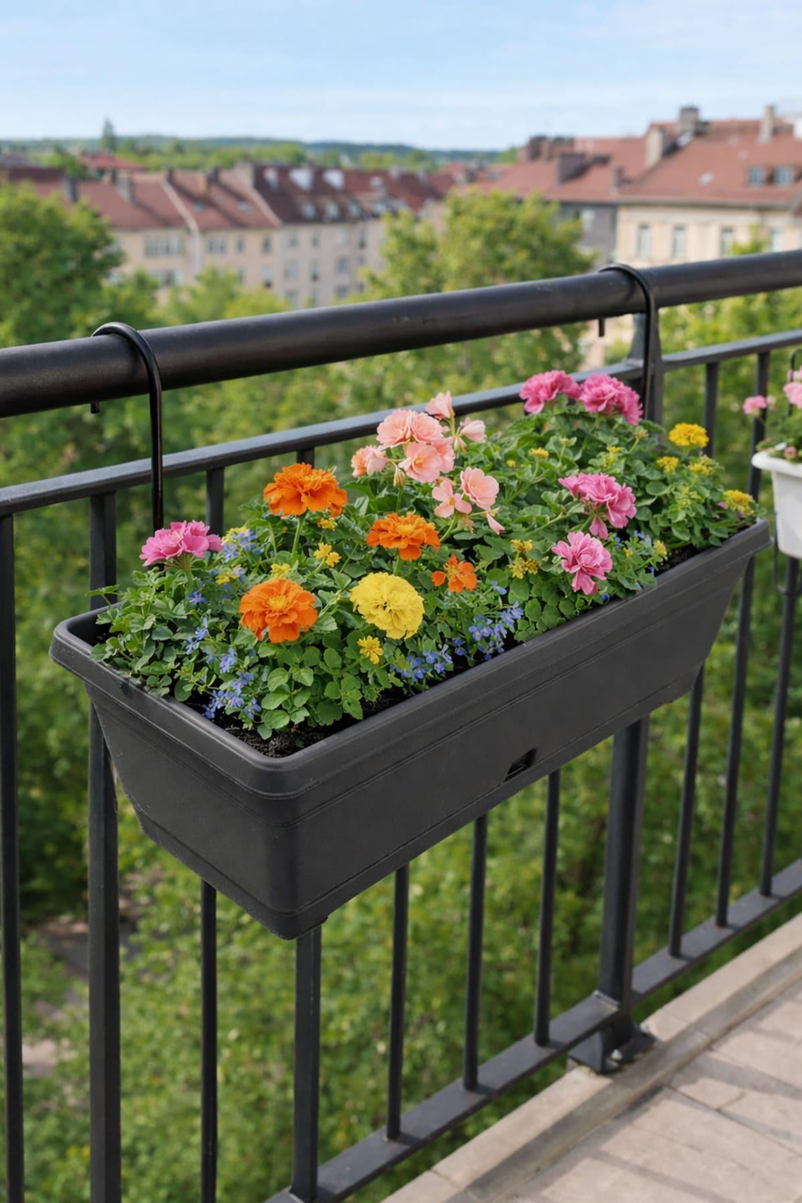 Serinova V620VA Villa Askılı Balkon Saksı 10 Litre | ID2947
