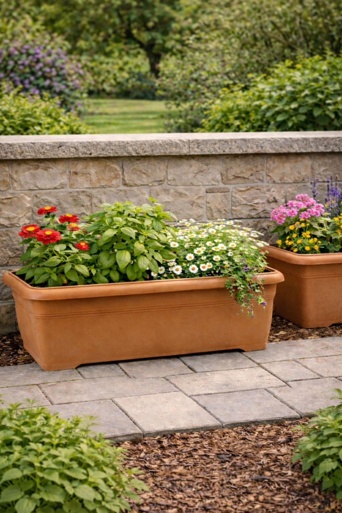 Serinova V691 Villa Bahçe Dış Mekan Saksı 39 Litre | ID1425