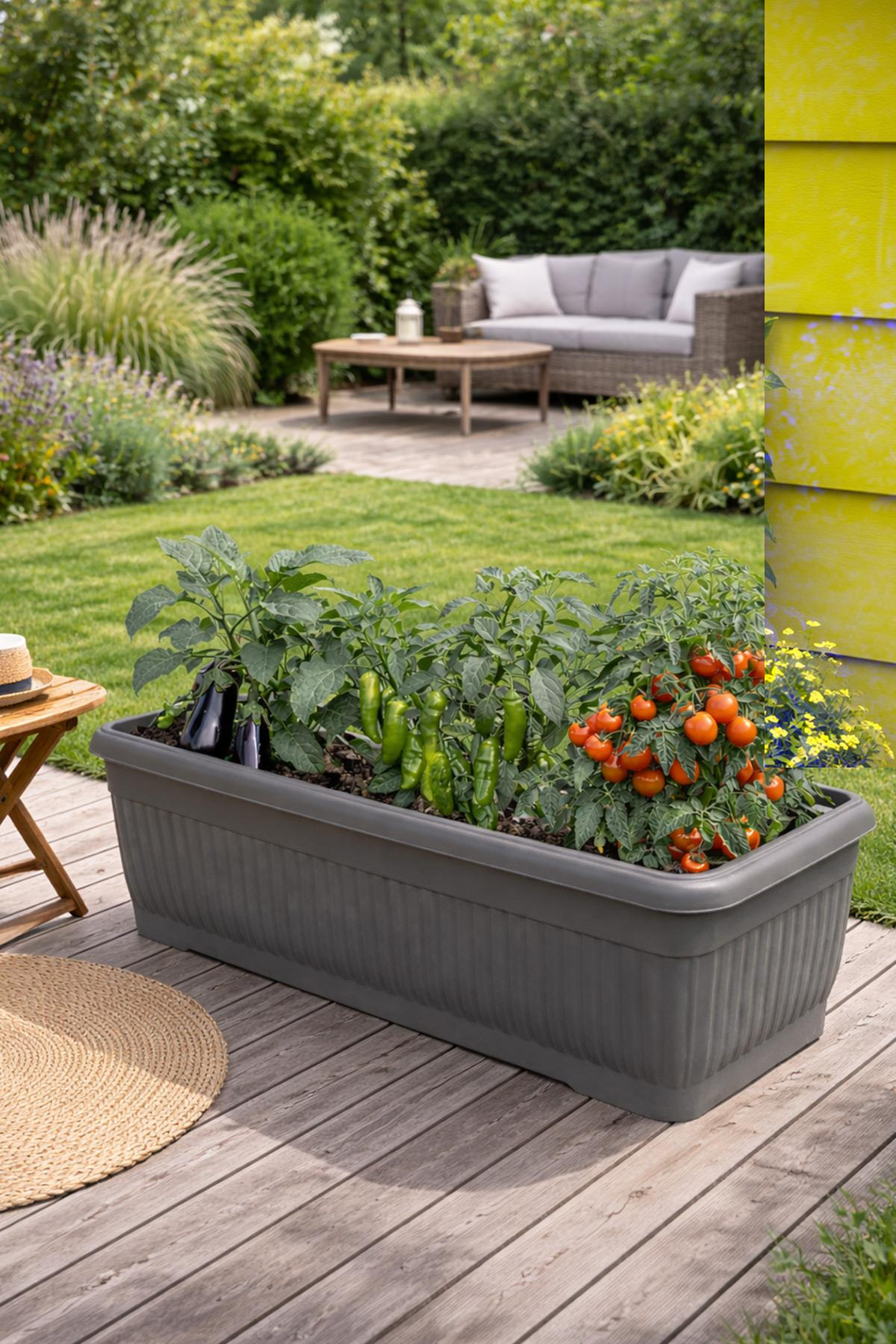 Serinova V693 Villa Bahçe Dış Mekan Saksı 95 Litre | ID2892