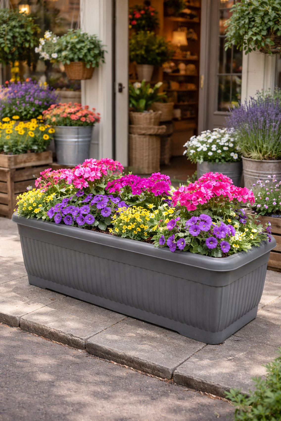 Serinova V693 Villa Bahçe Dış Mekan Saksı 95 Litre | ID2892