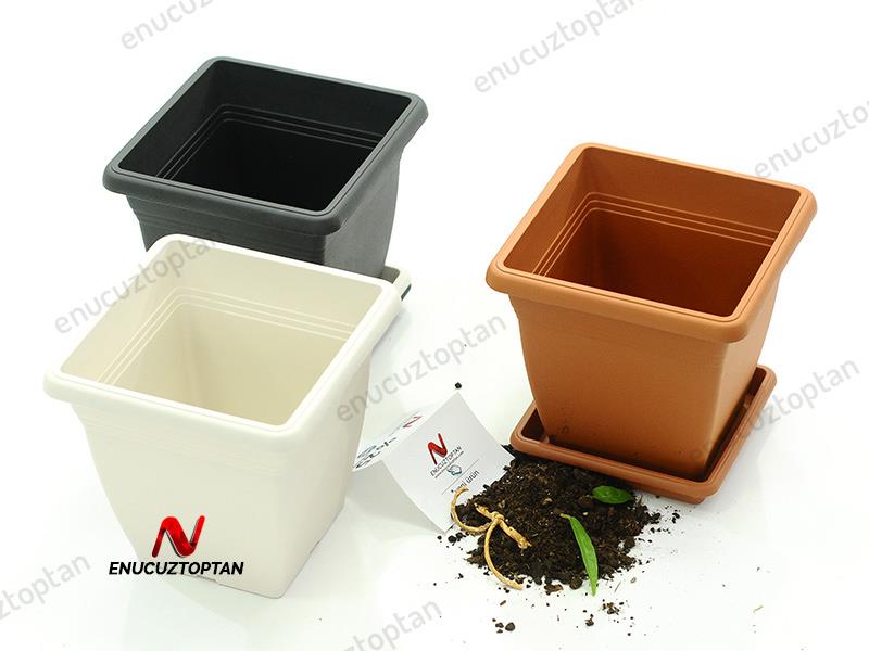 Serinova VK01 Villa Kare Saksı No:1 - 4.6 Litre | ID1383