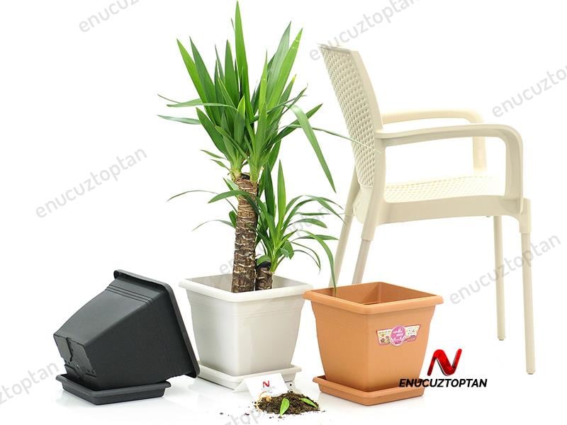 Serinova VK02 Villa Kare Saksı No:2 - 9 Litre | ID1384