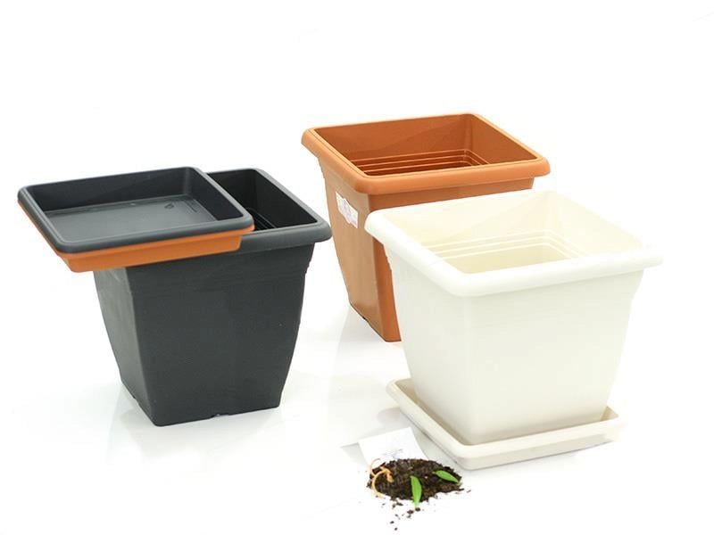 Serinova VK05 Villa Kare Dış Mekan Saksı No:5 - 64 Litre | ID2675
