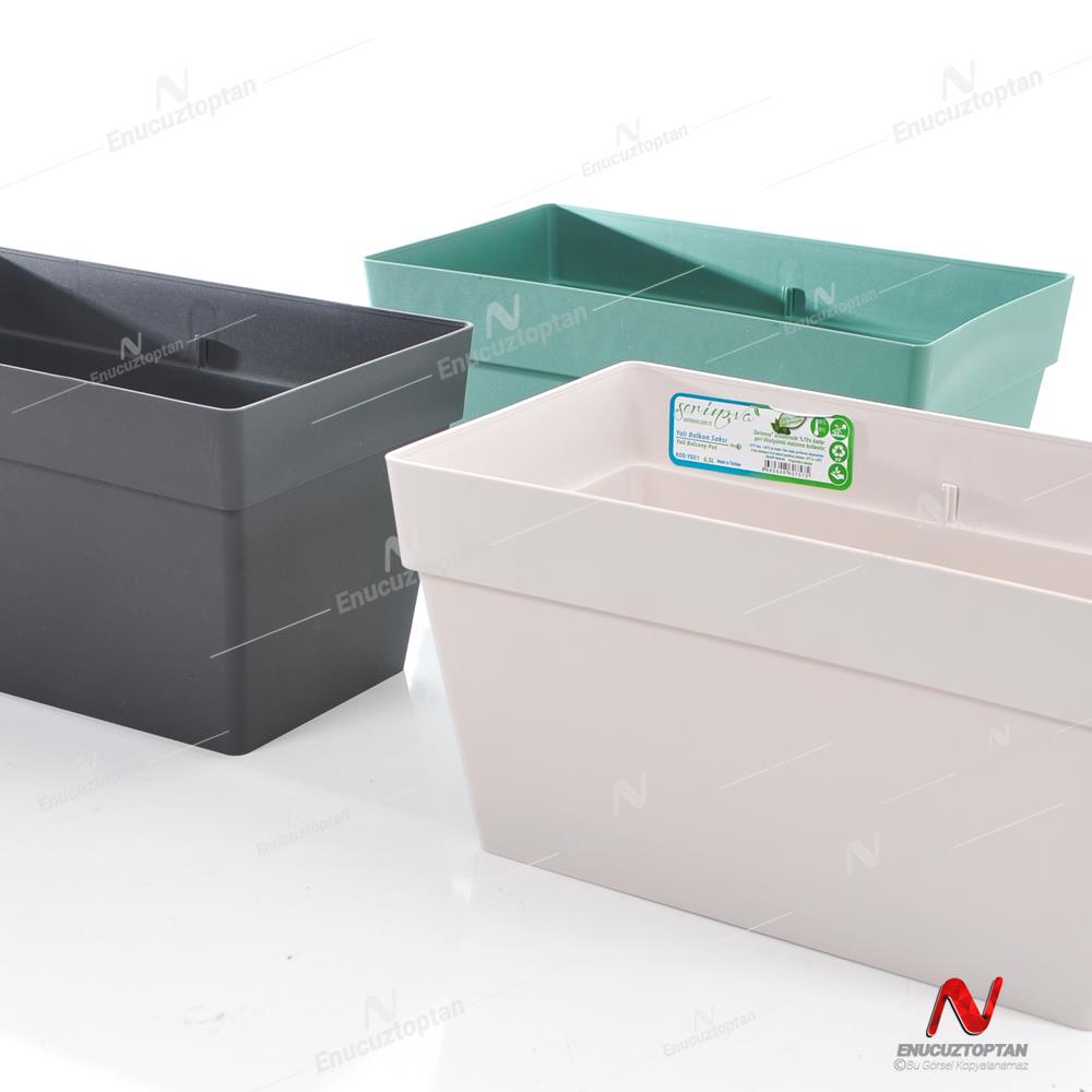 Serinova YB01 Yalı Balkon Saksı 6.5 Litre | ID5220 