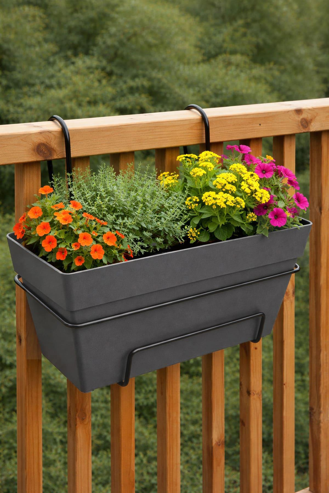 Serinova YB01A Askılı Yalı Balkon Saksı 6.5 Litre | ID5221