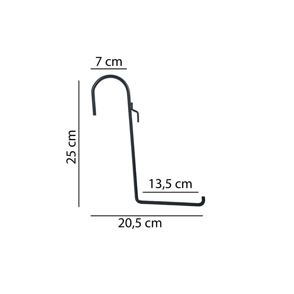 Serinova YB01A Askılı Yalı Balkon Saksı 6.5 Litre | ID5221