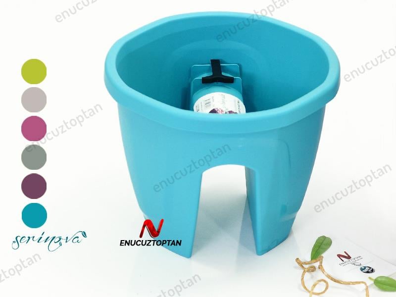 Serinova ZS01 Zümrüt Balkon Saksısı 7.5 Litre | ID1333