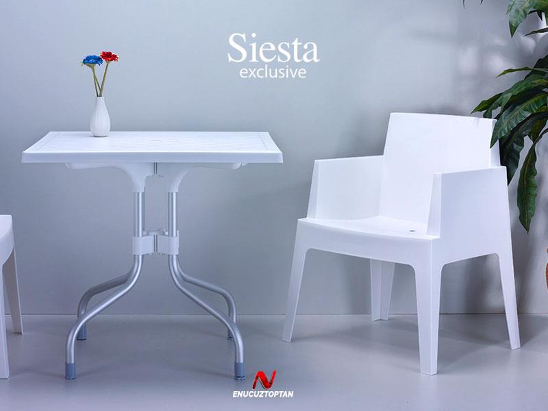 Siesta 770 Forza Kare Masa 80x80cm | ID1029