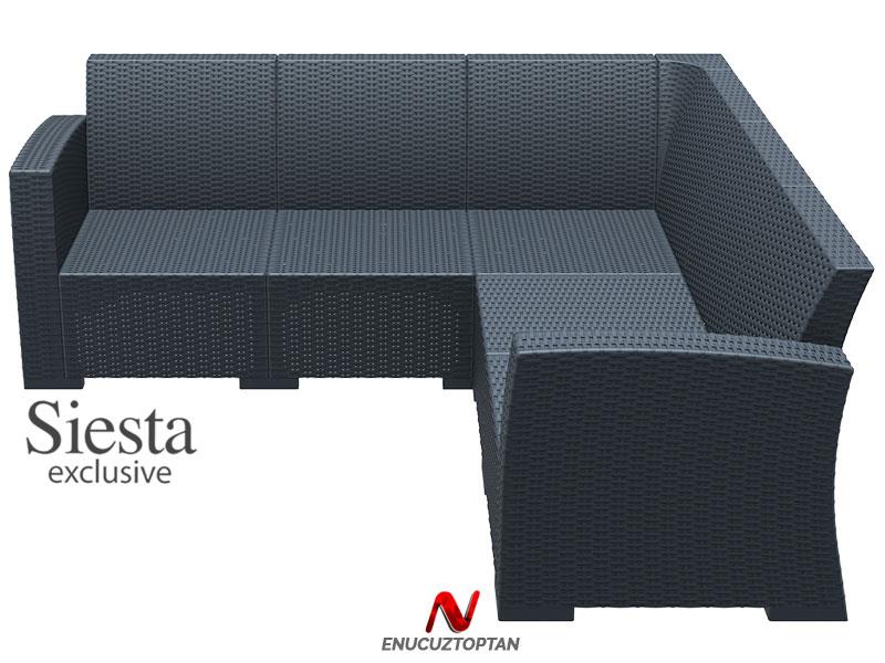 Siesta Monaco Rattan Koltuk Seti 834/831/838 | ID1155