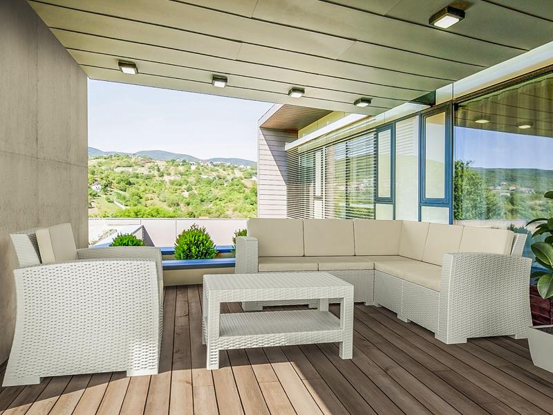 Siesta Monaco Rattan Koltuk Seti 834/831/838 | ID1155