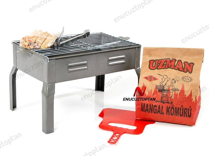 Sinanoğlu 1000-A Yüksek Ayaklı Köşeli Piknik Mangalı | ID1505