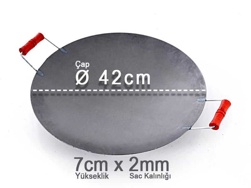 Sinanoğlu 1653 Kavurma, Gözleme Sacı Karasaç 45'lik | ID2916