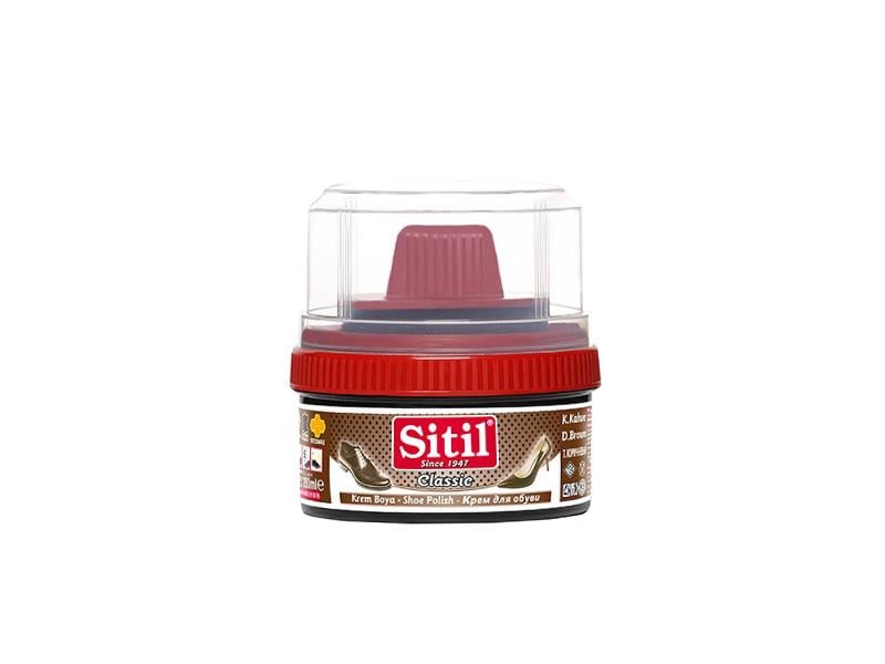 Sitil Ayakkabı Boyası Kahverengi Krem Boya 50 ml | ID4225