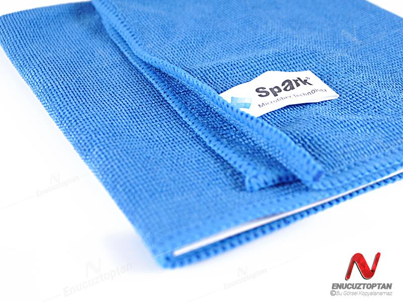 Spark MP2307 Yüksek Performanslı Mikrofiber Temizlik Bezi 40x40 cm Poşetli | ID4373