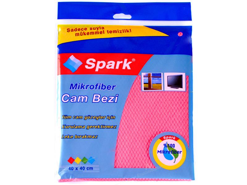 Spark MP2309 Mikrofiber Cam Bezi 40x40 cm Poşetli | ID4374