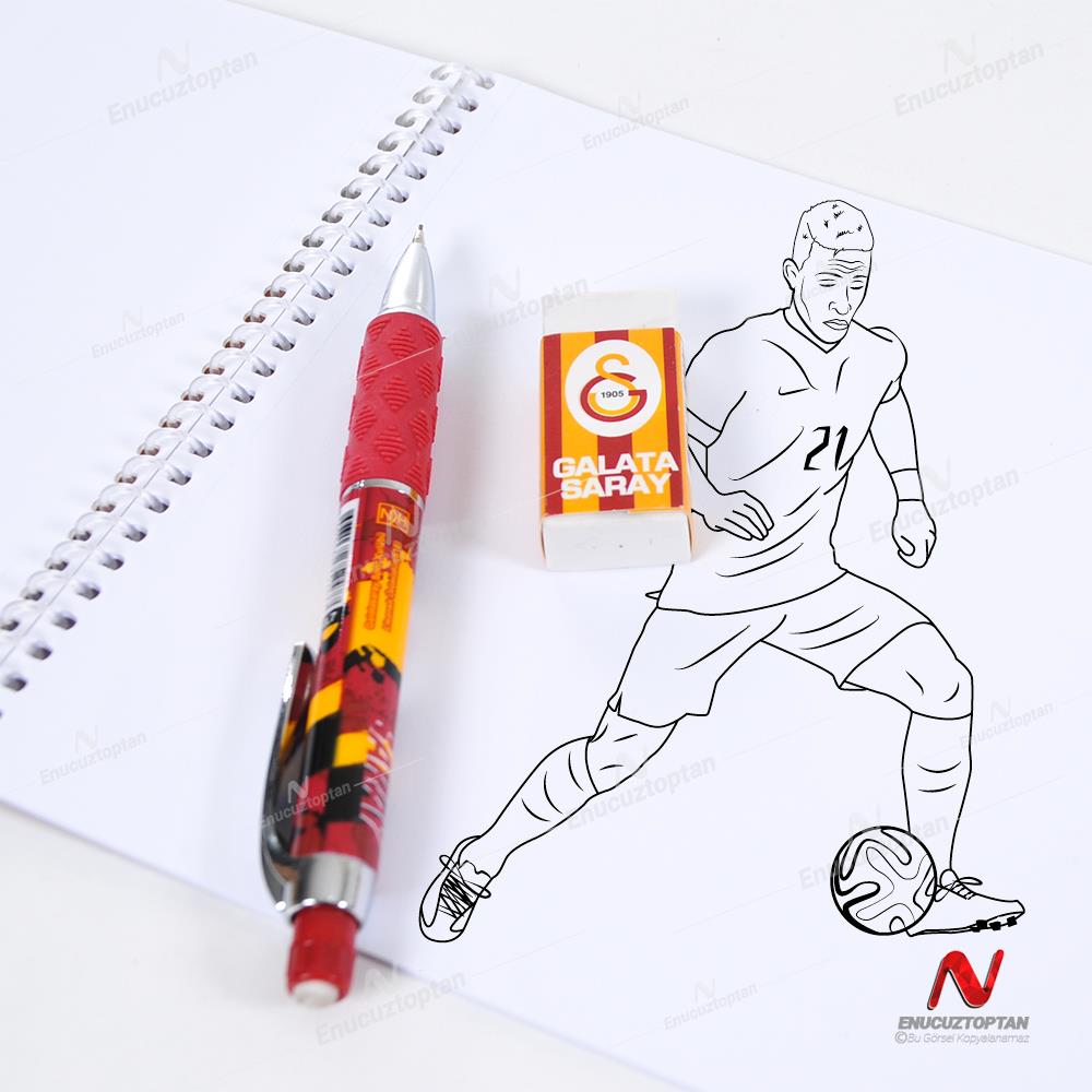 Spiralli Resim Defteri Galatasaray GS Lisanslı Küçük Boy Resim Defteri 17x24cm | ID5294