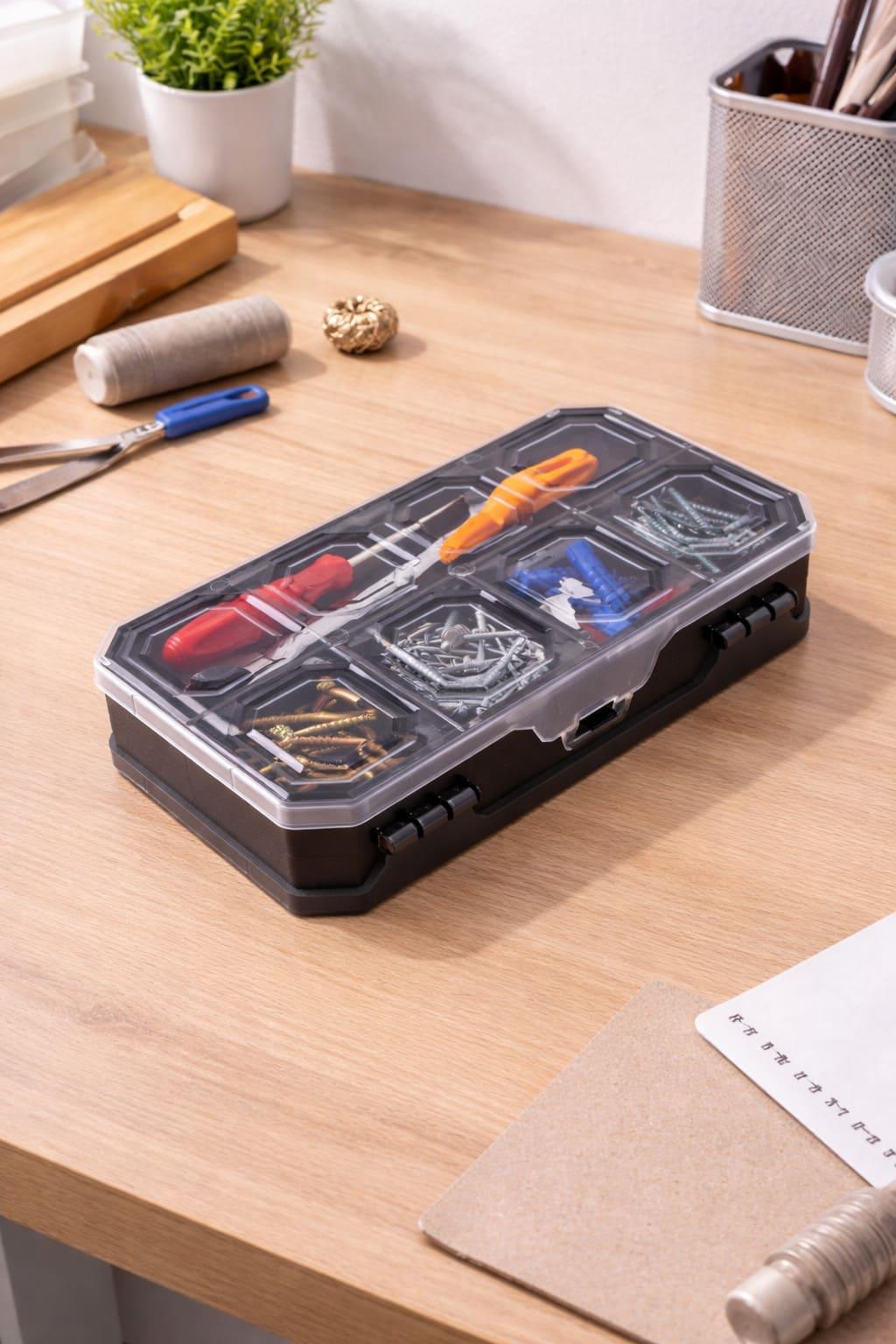 Super-Bag 10 Bölmeli Alfa Çift Taraflı Organizer Çanta - ASR5020 | ID3081