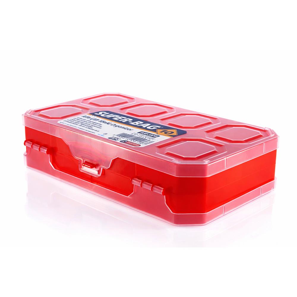 Super-Bag 10 Bölmeli Alfa Çift Taraflı Organizer Çanta - ASR5020 | ID3081