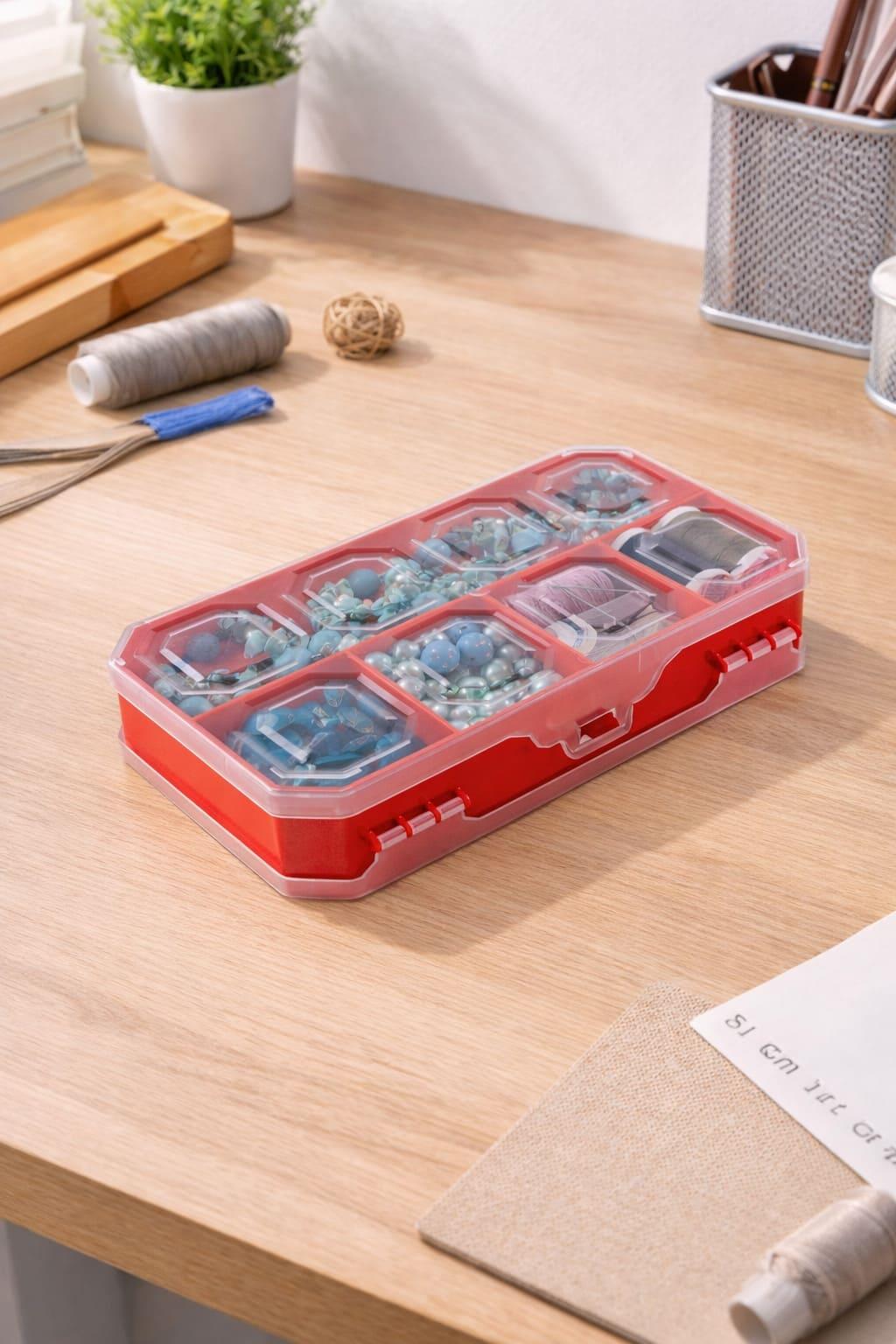 Super-Bag 10 Bölmeli Alfa Çift Taraflı Organizer Çanta - ASR5020 | ID3081