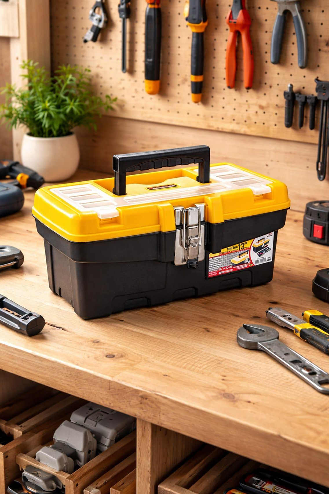 Super-Bag 13 inç Metal Kilitli Takım-Alet Çantası - ASR2075 | ID401