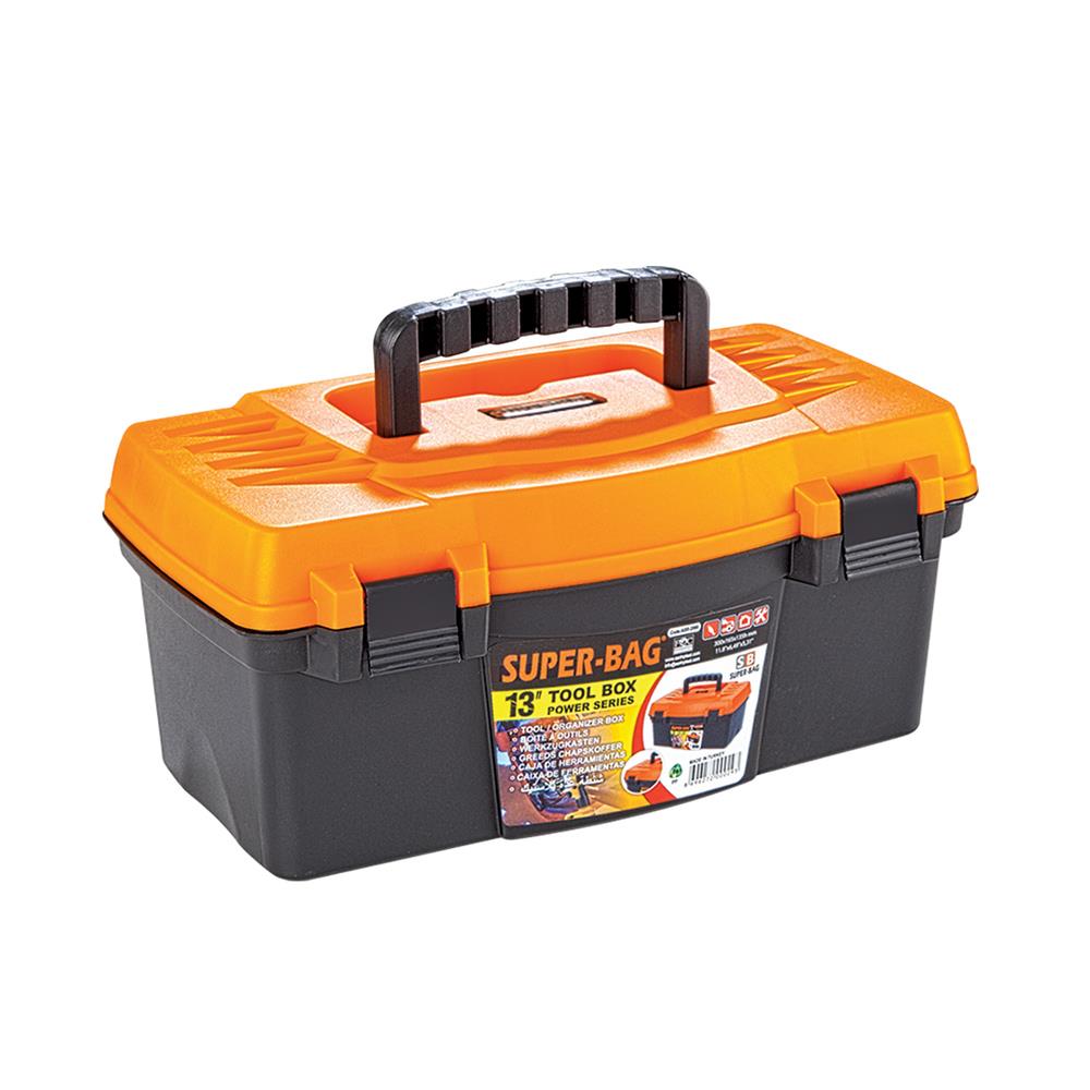 Super-Bag 13 inç Plastik Kilitli Takım-Alet Çantası - ASR2069 | ID1977