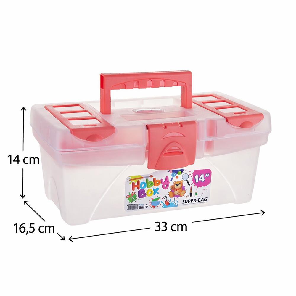 Super-Bag 14 inç Hobby Box Takım-Alet Çantası - ASR2032 | ID1975