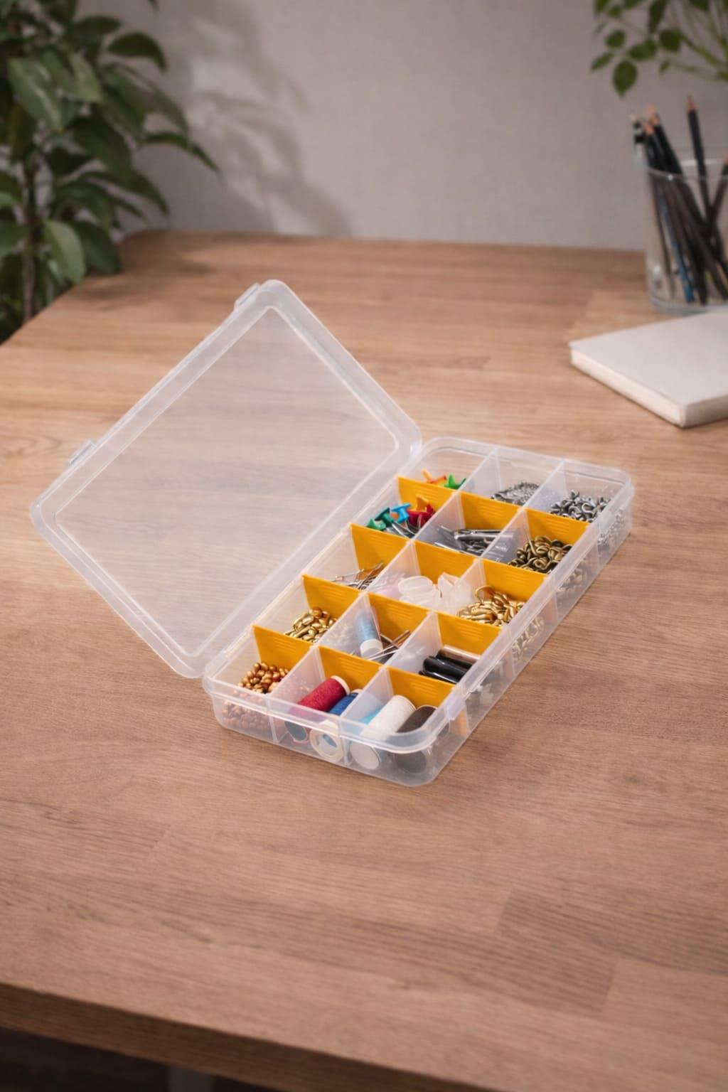 Super-Bag 15 Bölmeli Beta Organizer ve Vida, Çivi, Dübel Seti - ASR5005 | ID2497